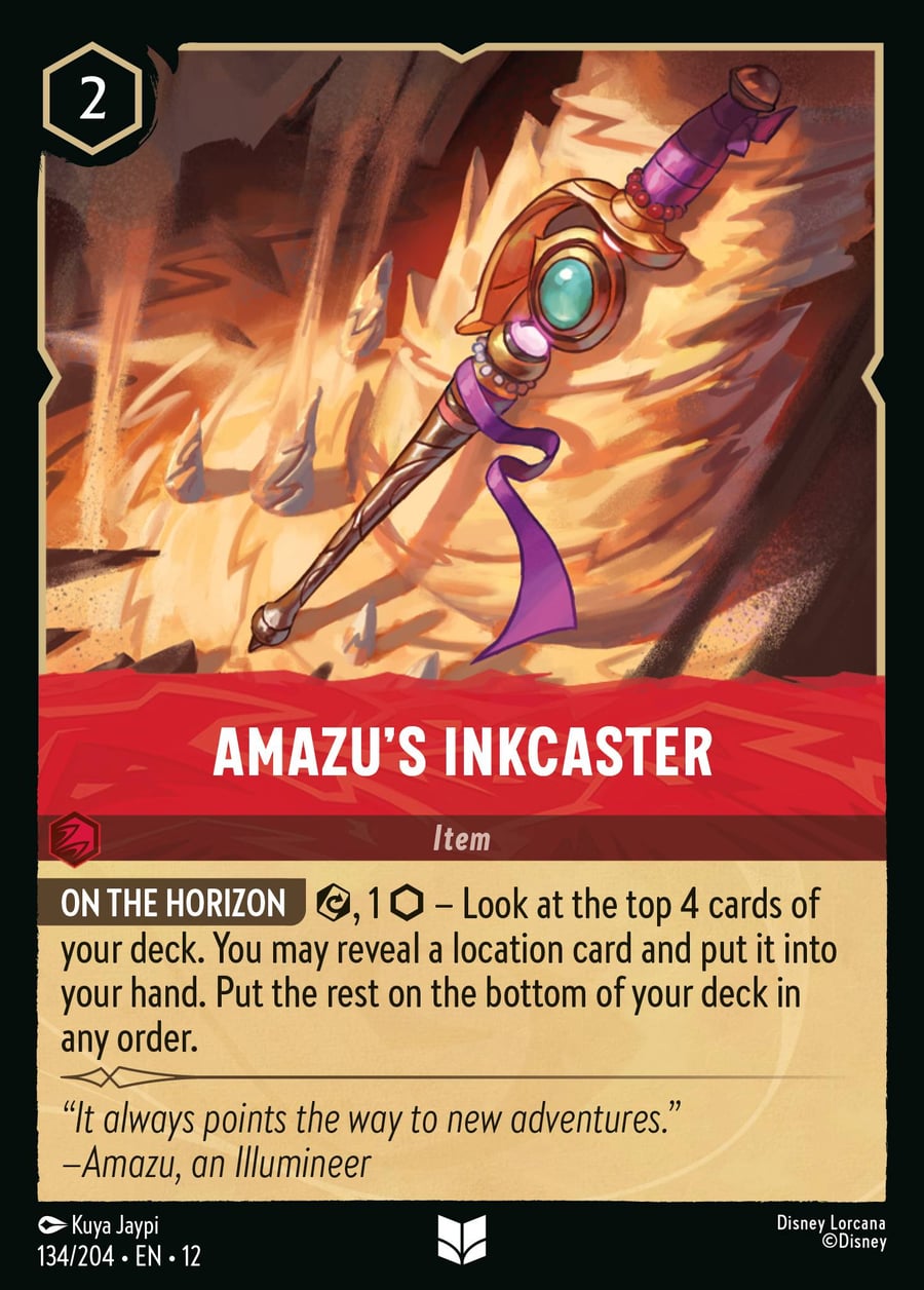 Amazu's Inkcaster card art