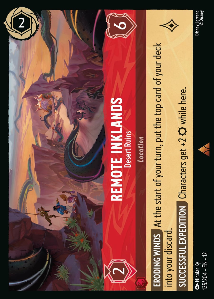 Remote Inklands - Desert Ruins card art