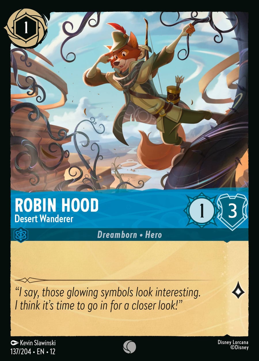 Robin Hood - Desert Wanderer card art