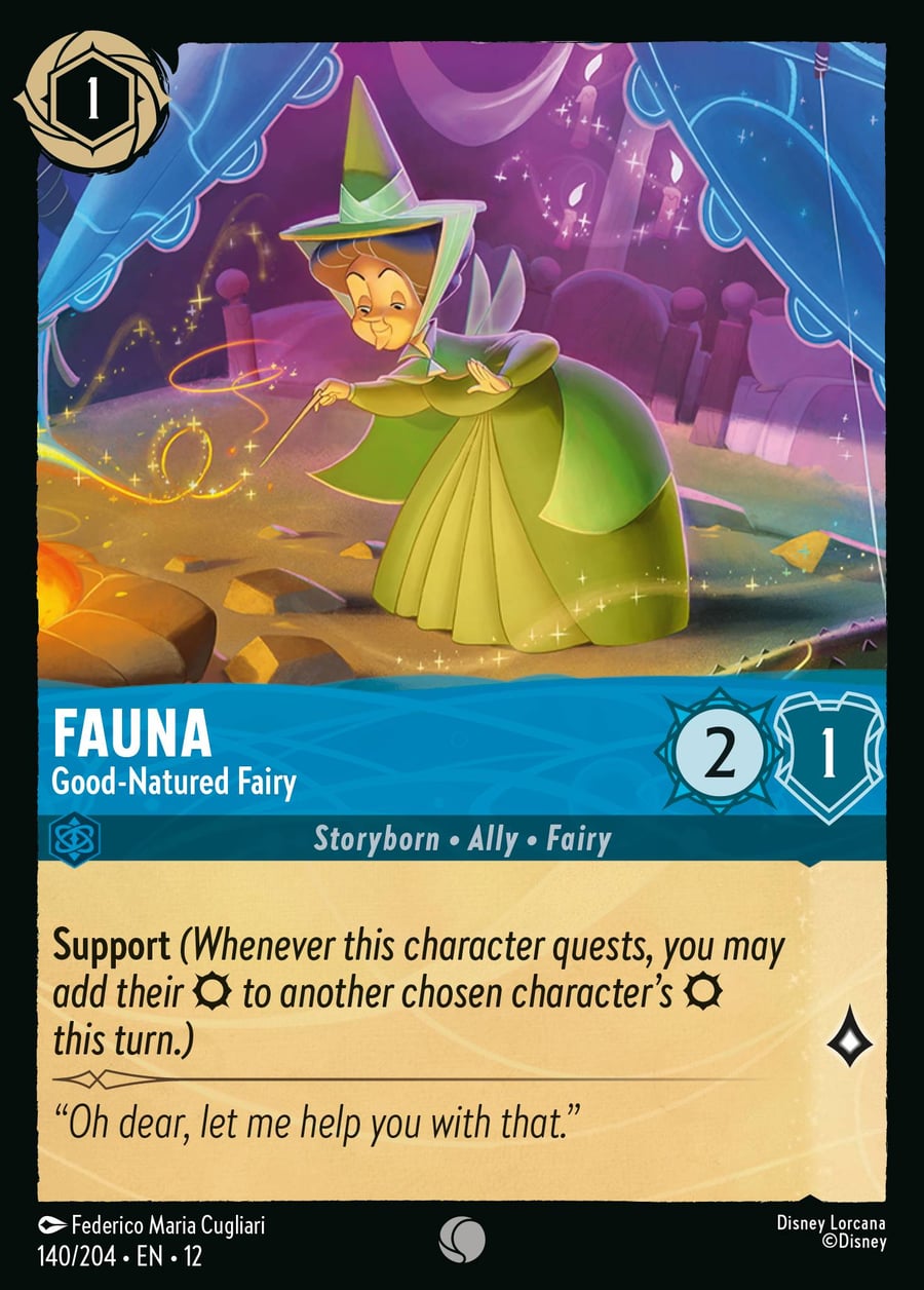 Fauna - Good-Natured Fairy card art