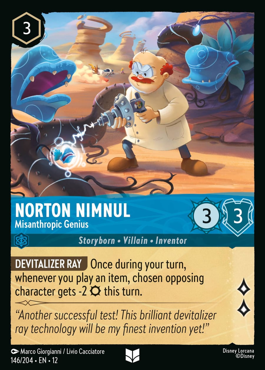 Norton Nimnul - Misanthropic Genius card art