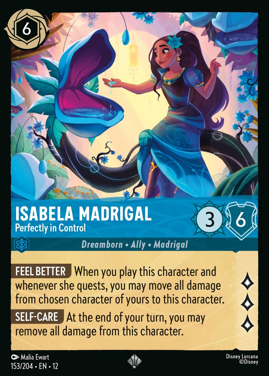 Isabela Madrigal - Perfectly in Control card art