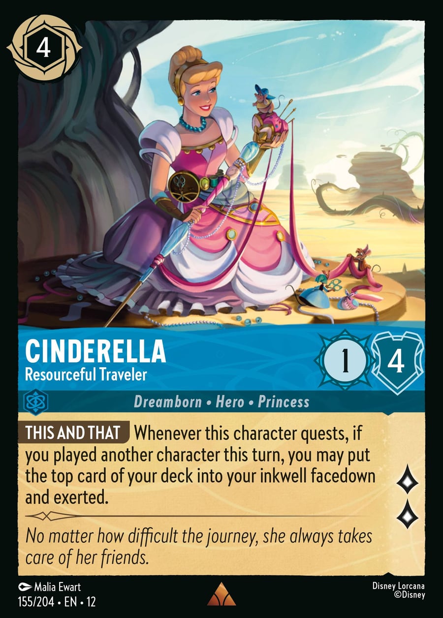 Cinderella - Resourceful Traveler card art