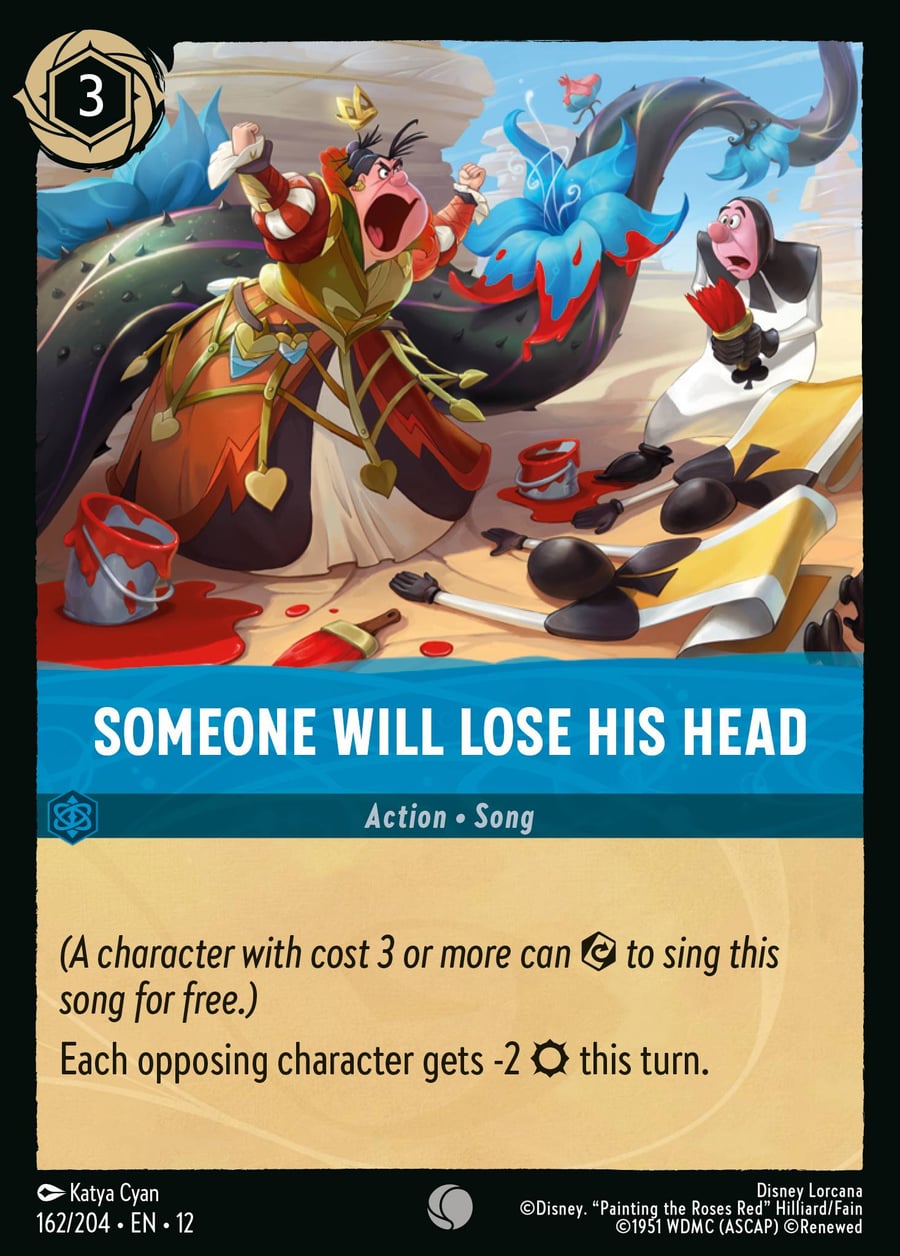 Someone Will Lose His Head card art