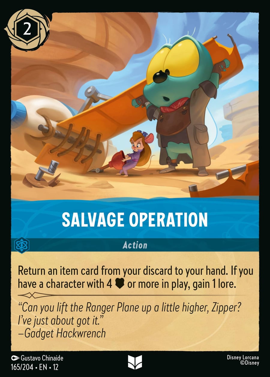 Salvage Operation card art