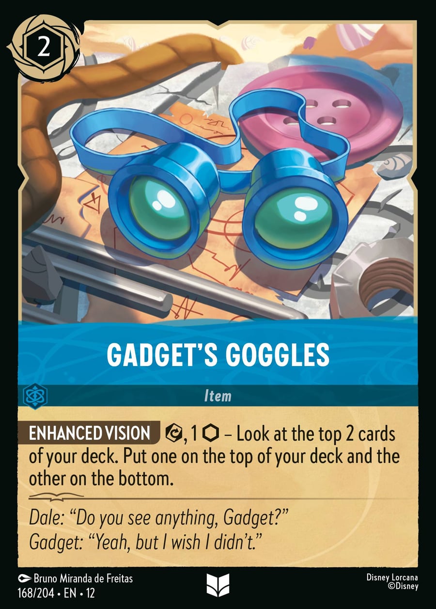 Gadget's Goggles card art