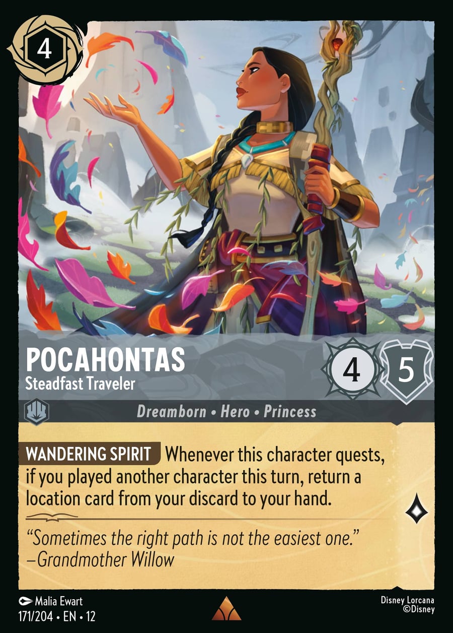 Pocahontas - Steadfast Traveler card art
