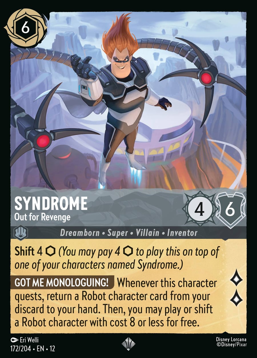 Syndrome - Out for Revenge card art