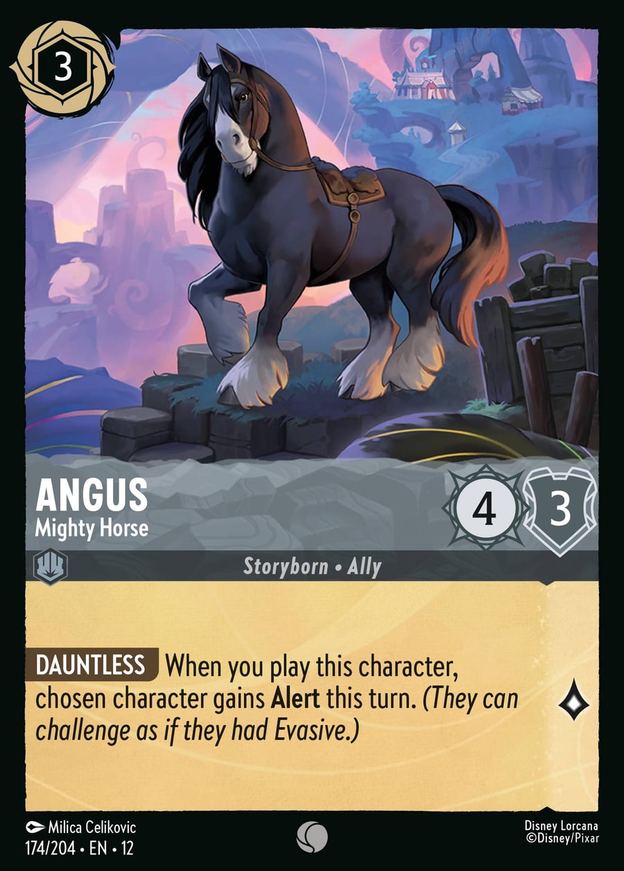 Angus - Mighty Horse card art