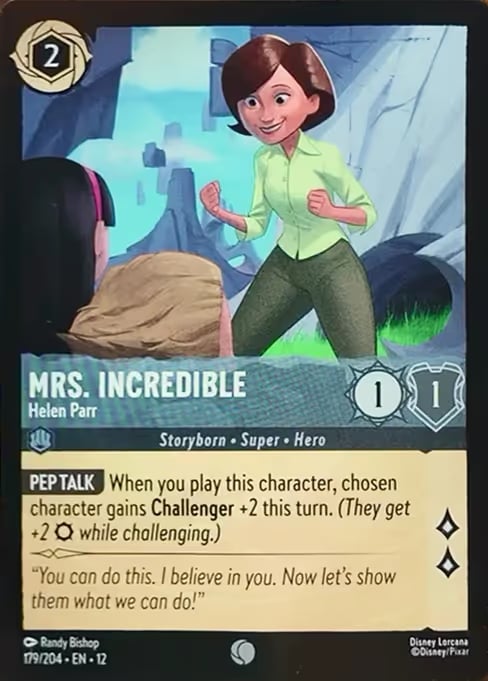 Mrs. Incredible - Helen Parr card art