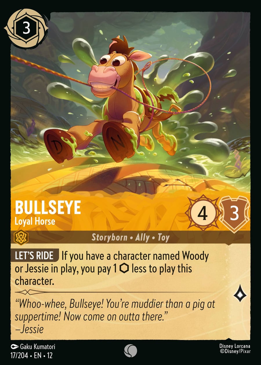 Bullseye - Loyal Horse card art