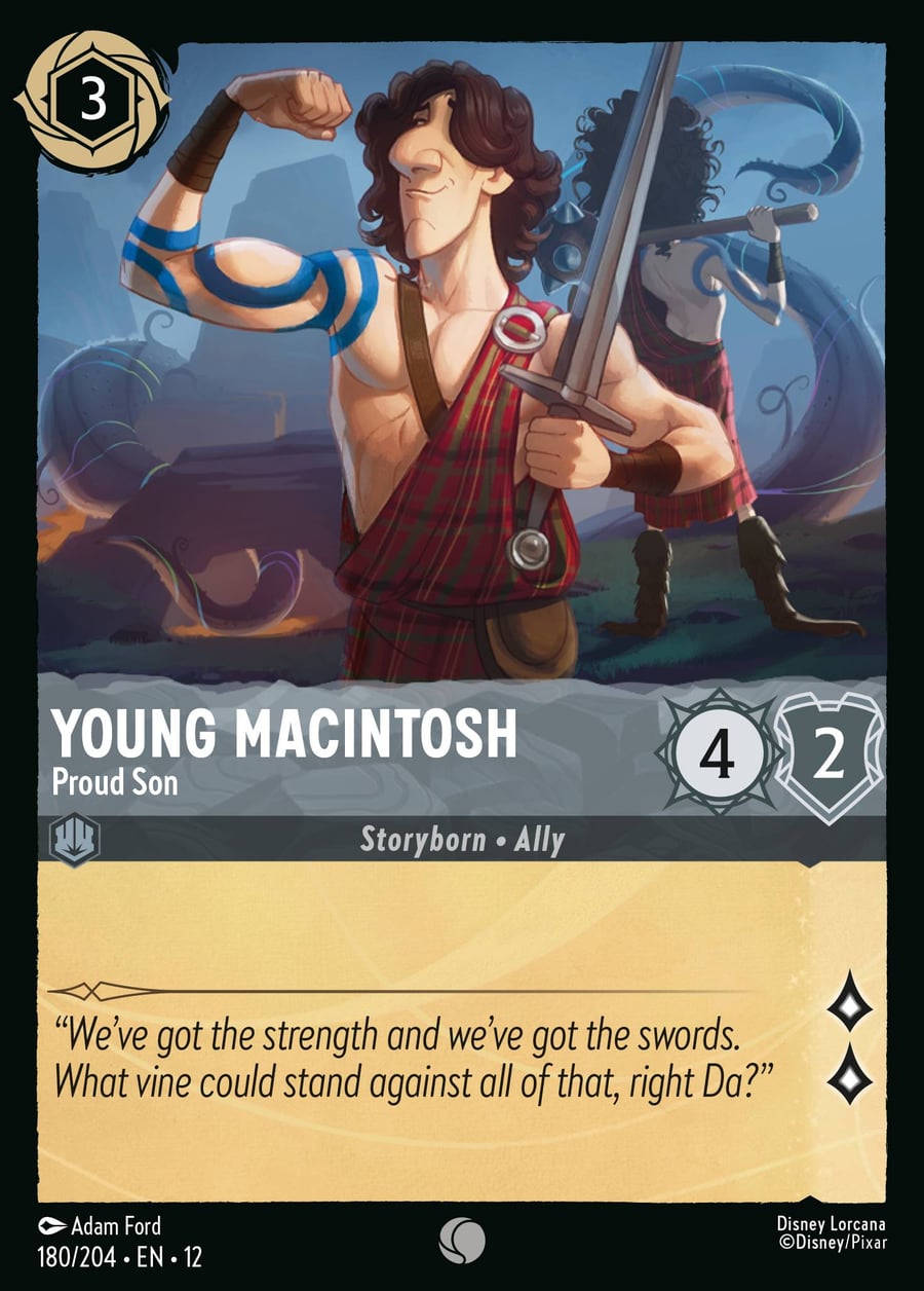 Young Macintosh - Proud Son card art