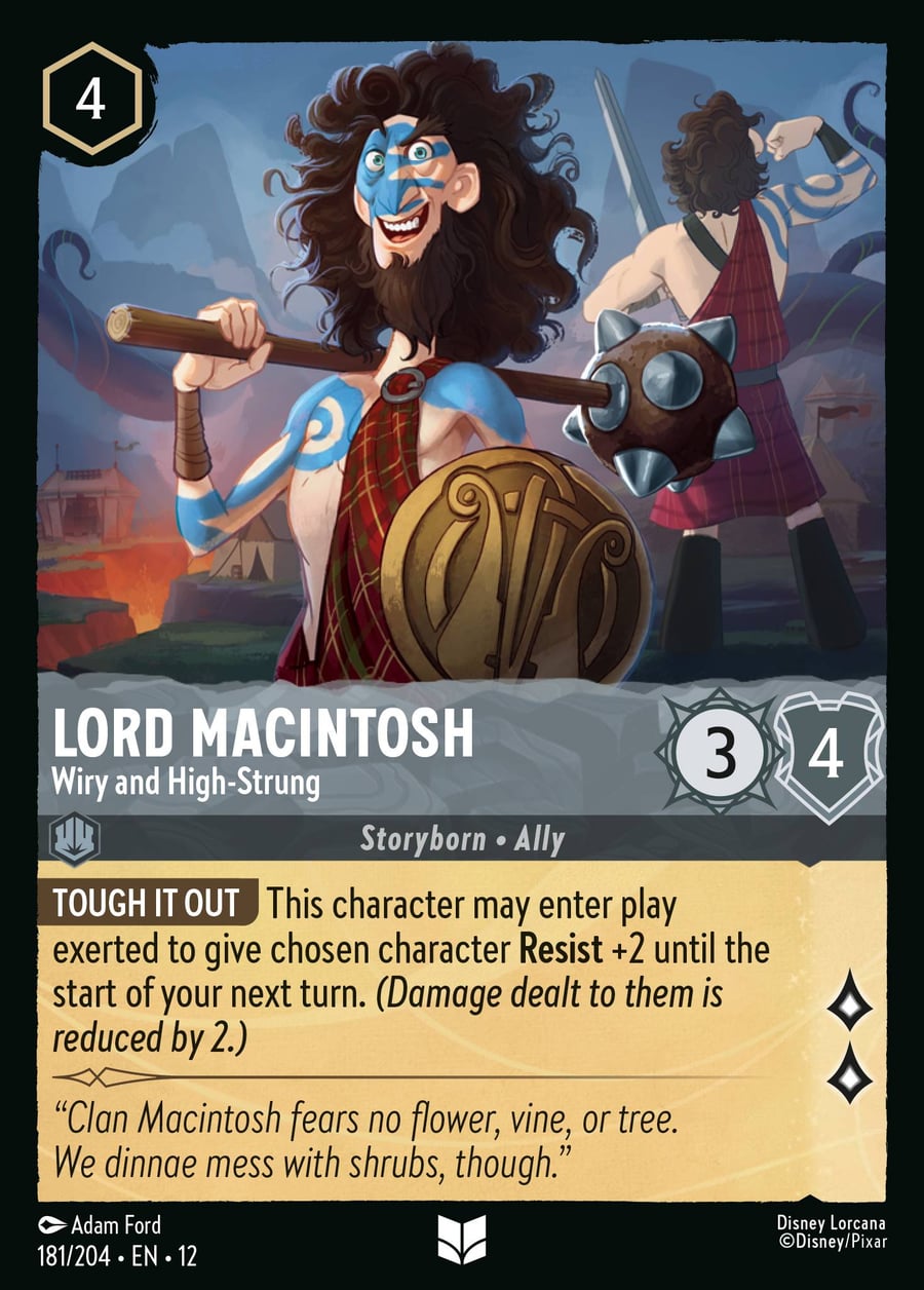Lord Macintosh - Wiry and High-Strung card art