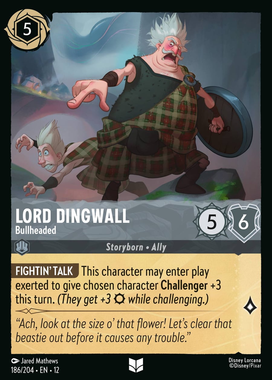 Lord Dingwall - Bullheaded card art