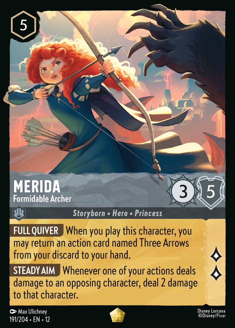 Merida - Formidable Archer card art