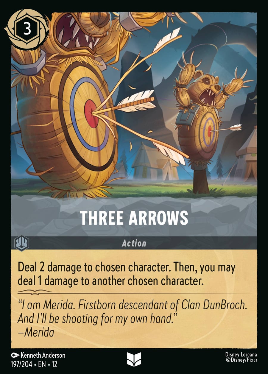 Three Arrows card art