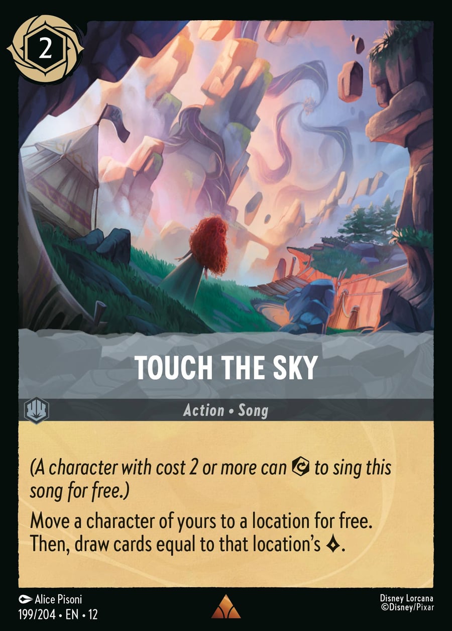 Touch the Sky card art