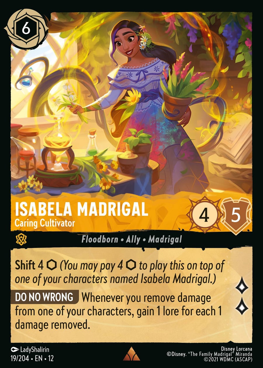 Isabela Madrigal - Caring Cultivator card art