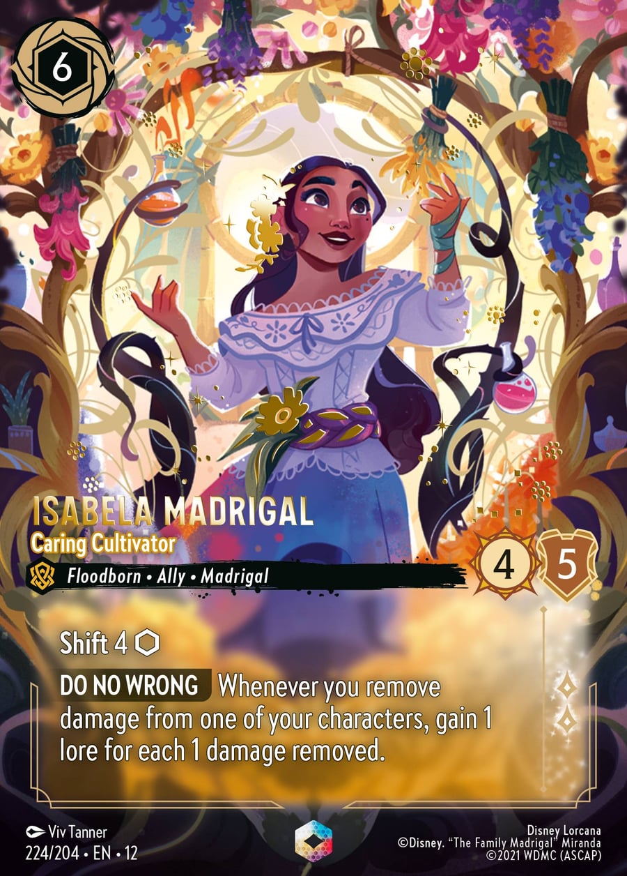 Isabela Madrigal - Caring Cultivator card art