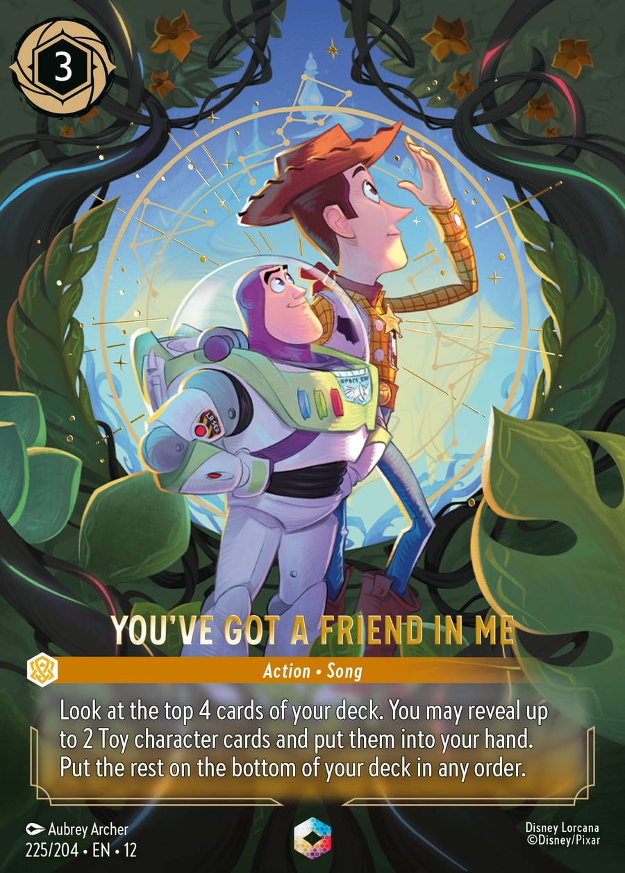 You've Got a Friend in Me card art