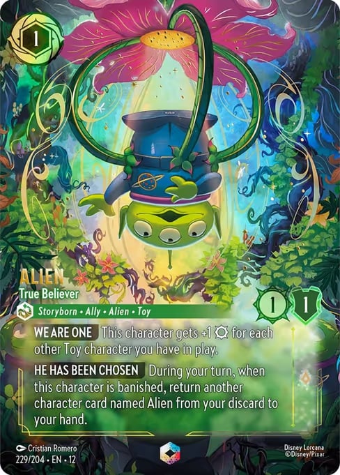 Alien - True Believer card art