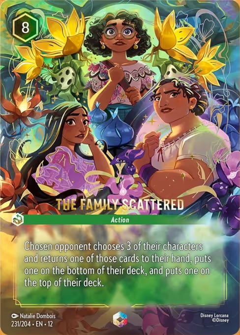 The Family Scattered card art