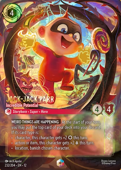 Jack-Jack Parr - Incredible Potential card art