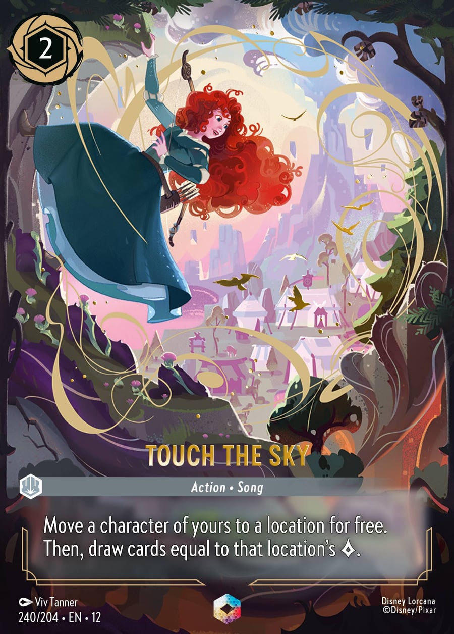 Touch the Sky card art