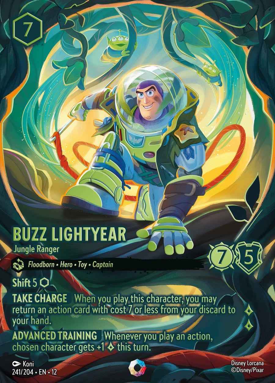 Buzz Lightyear - Jungle Ranger card art