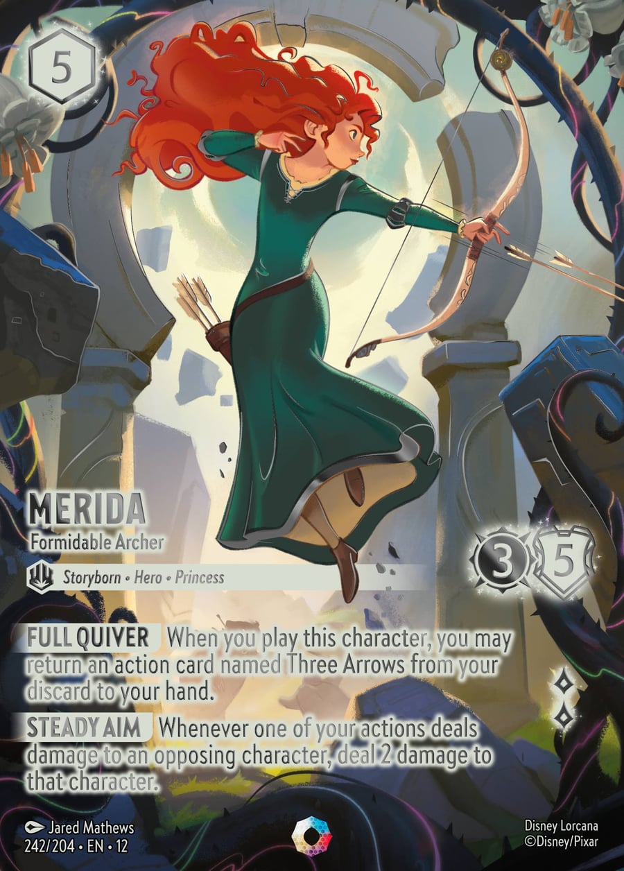Merida - Formidable Archer card art