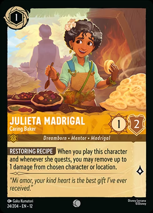 Julieta Madrigal - Caring Baker card art