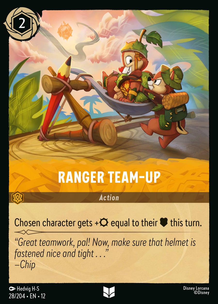 Ranger Team-Up card art