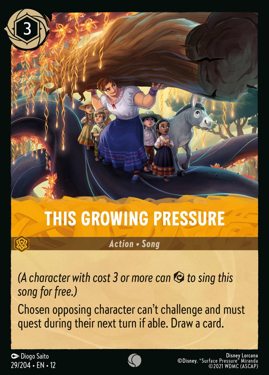 This Growing Pressure card art