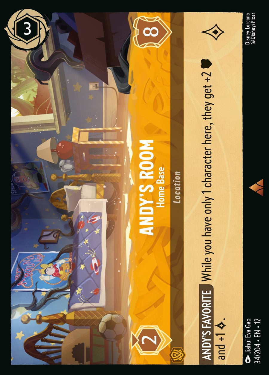 Andy's Room - Home Base card art