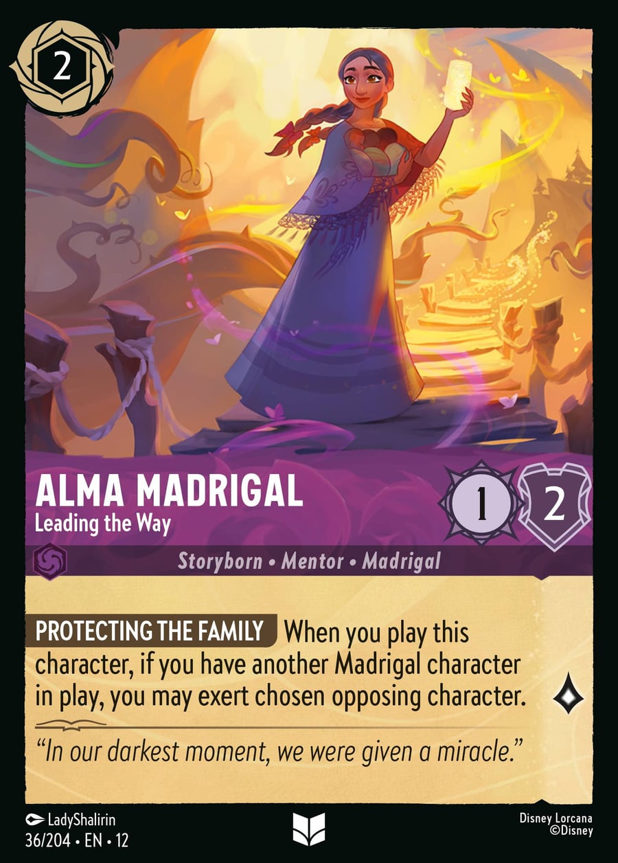Alma Madrigal - Leading the Way card art