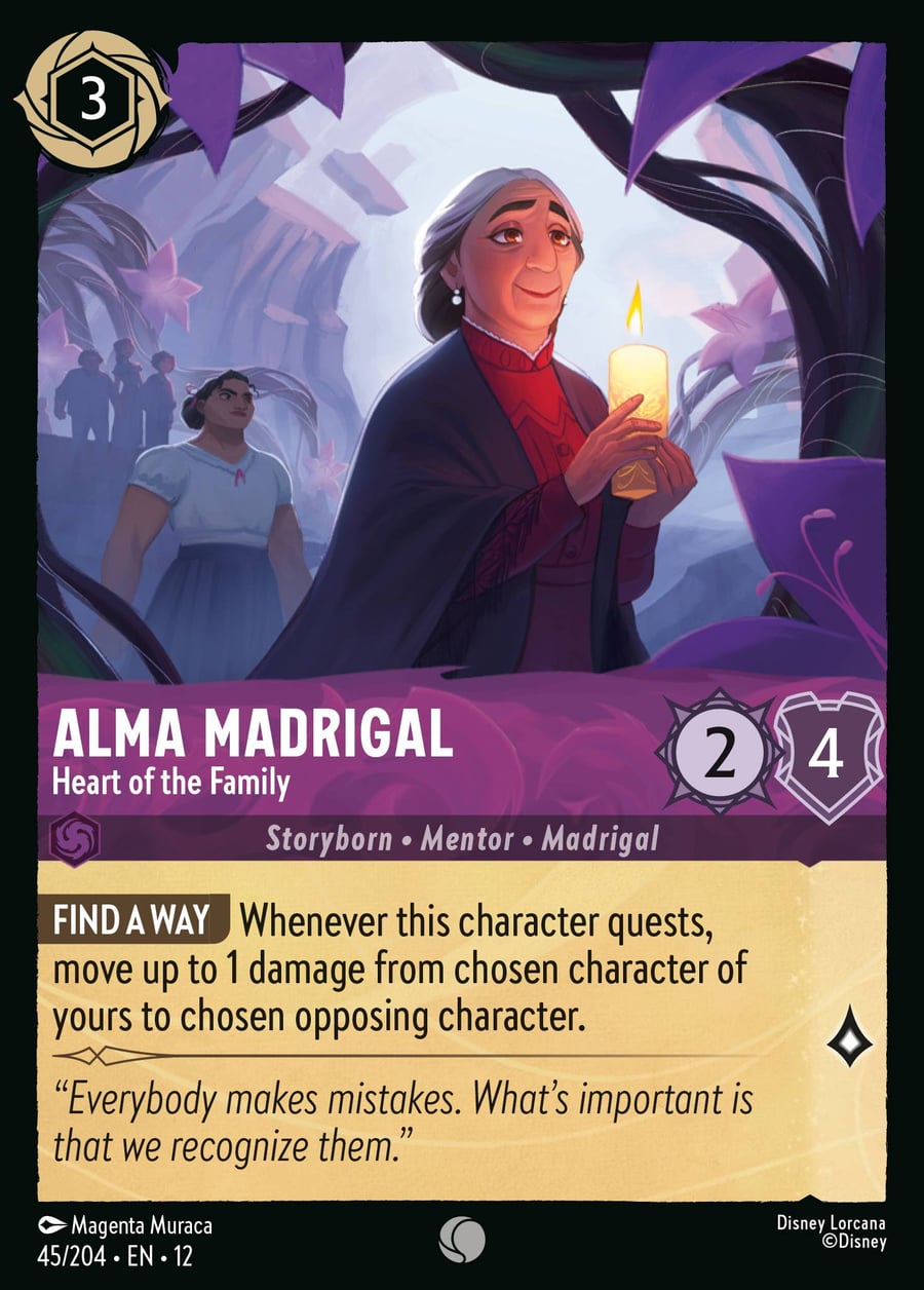 Alma Madrigal - Heart of the Family card art