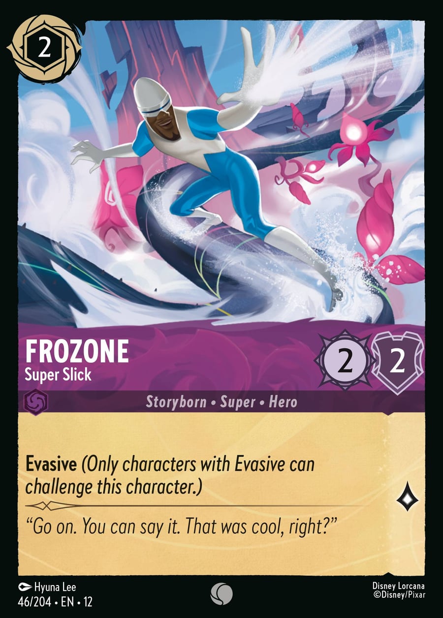 Frozone - Super Slick card art