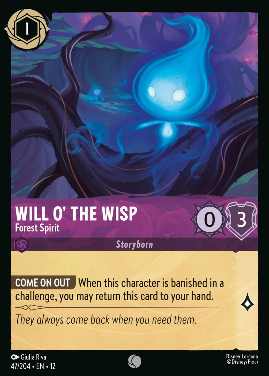 Will o' the Wisp - Forest Spirit card art