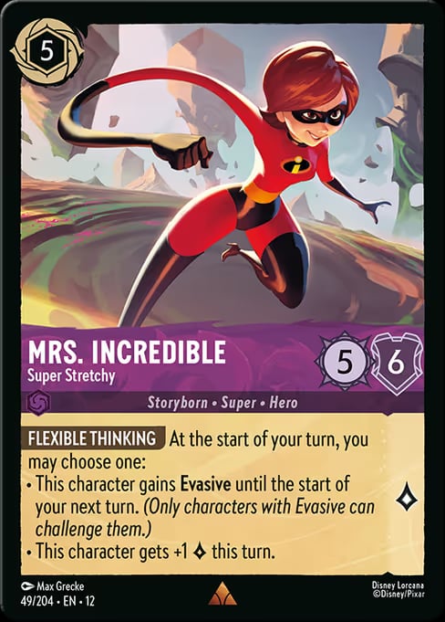 Mrs. Incredible - Super Stretchy card art
