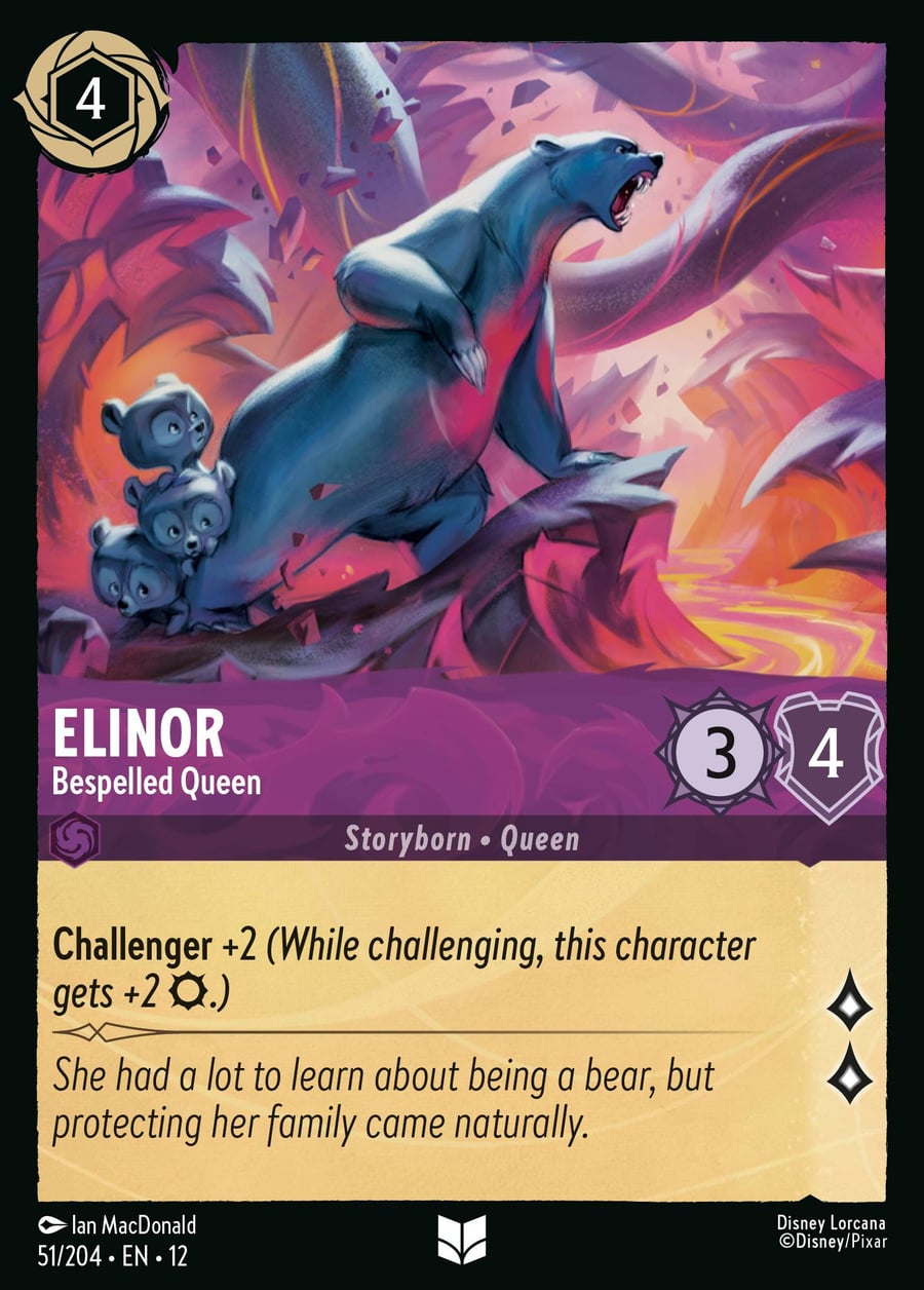 Elinor - Bespelled Queen card art