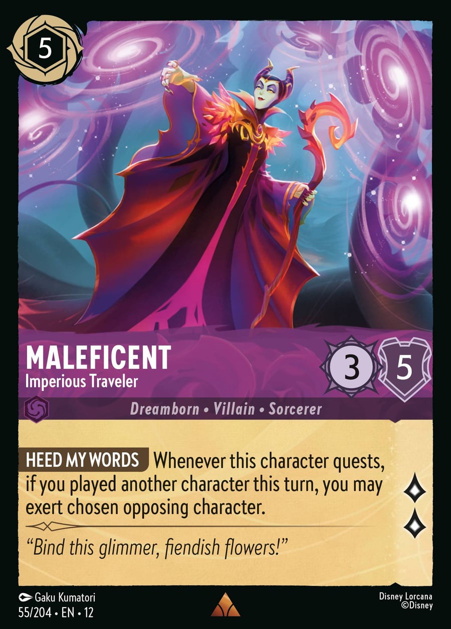 Maleficent - Imperious Traveler card art