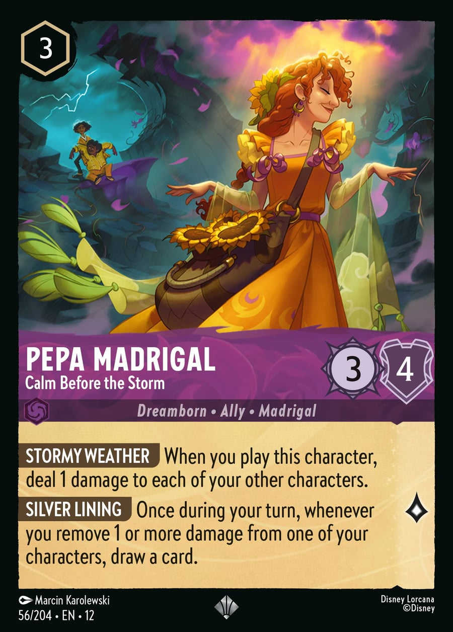 Pepa Madrigal - Calm Before the Storm card art