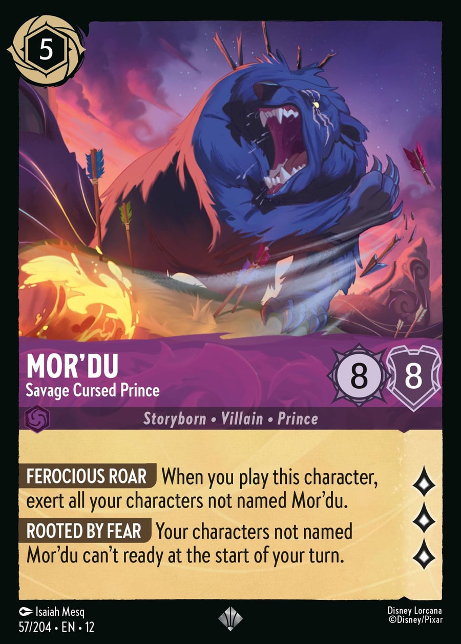 Mor'du - Savage Cursed Prince card art