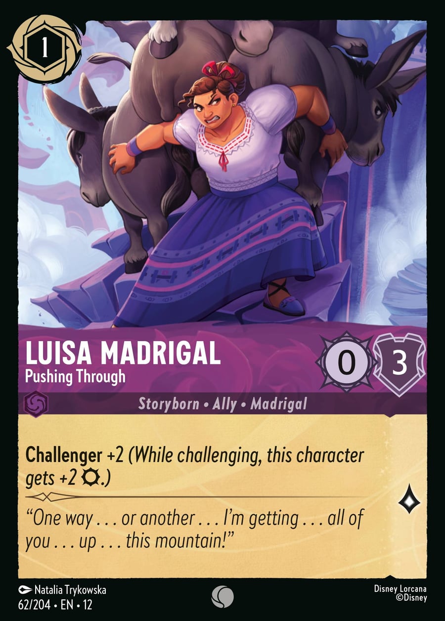 Luisa Madrigal - Pushing Through card art