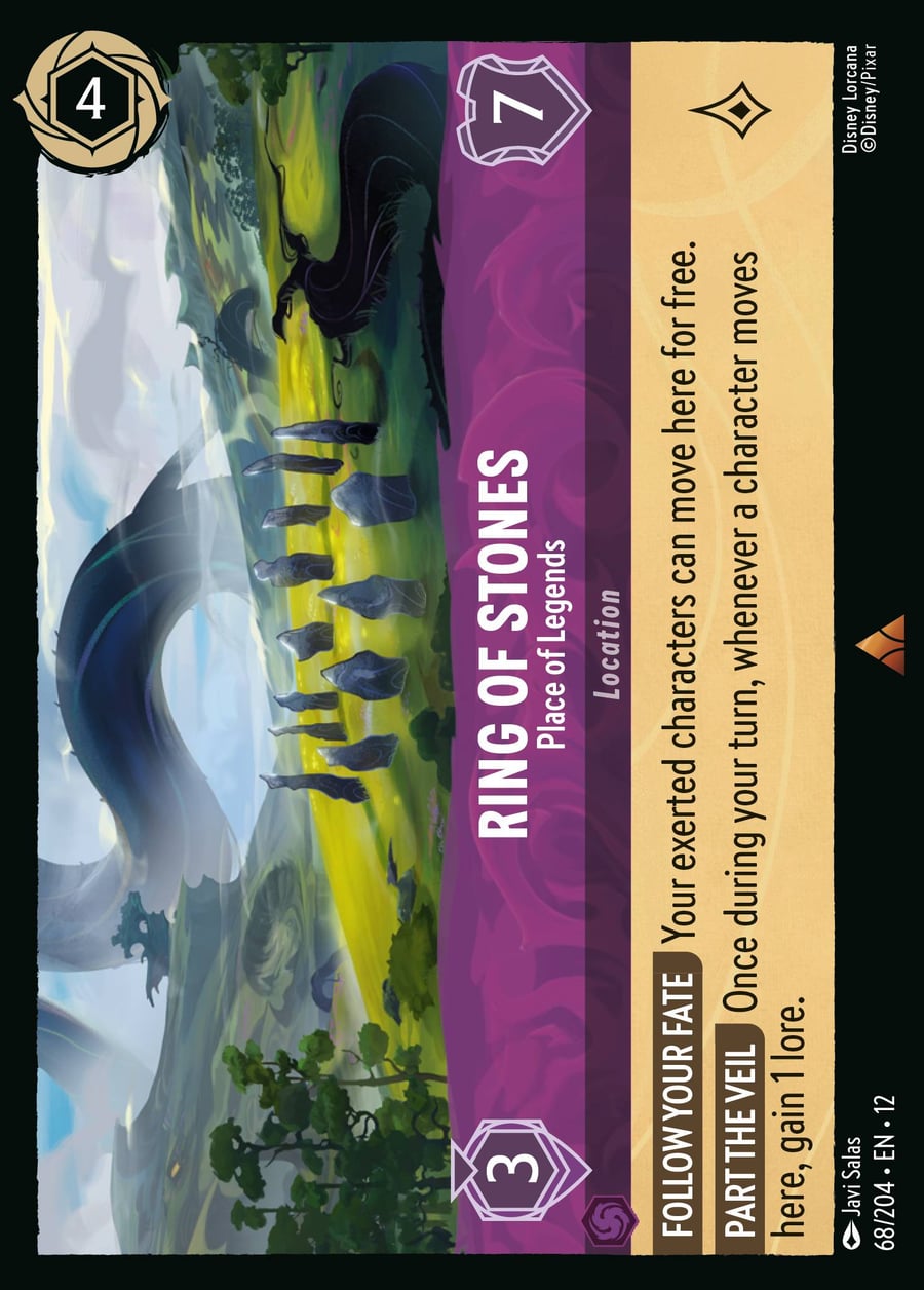 Ring of Stones - Place of Legends card art