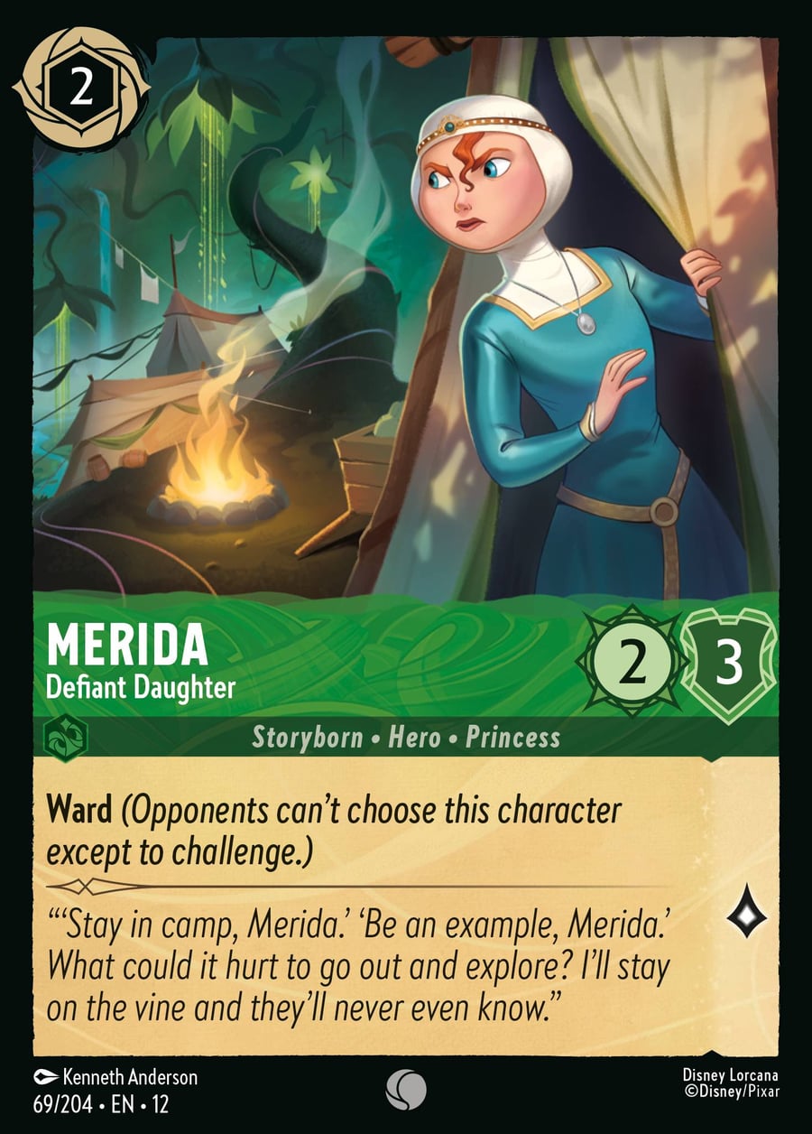 Merida - Defiant Daughter card art