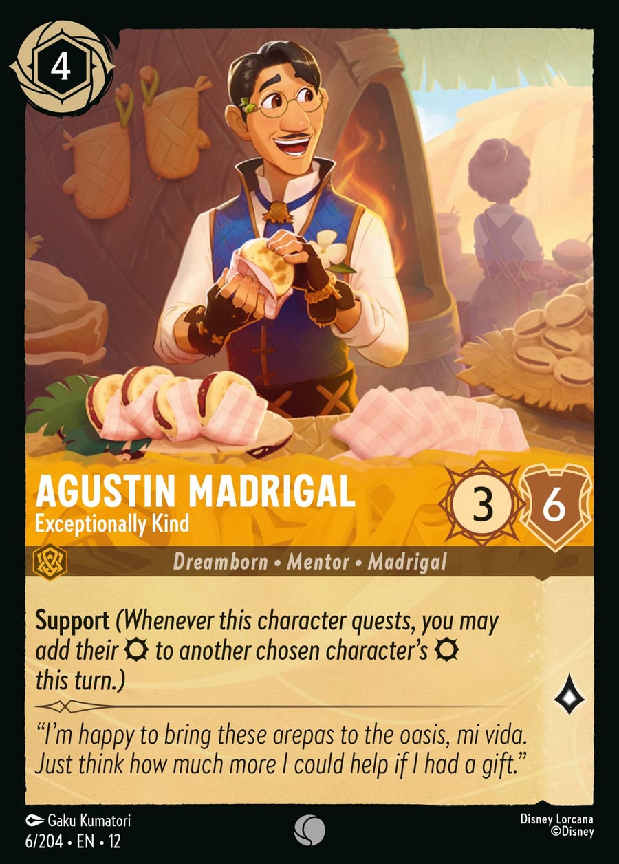 Agustin Madrigal - Exceptionally Kind card art