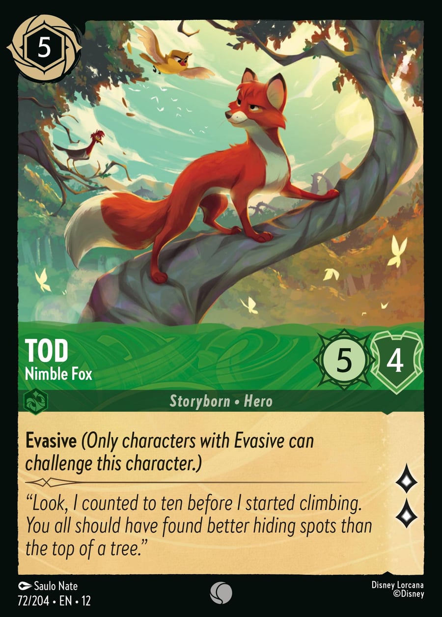 Tod - Nimble Fox card art