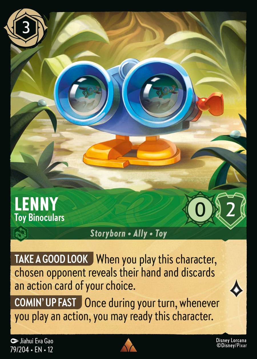 Lenny - Toy Binoculars card art