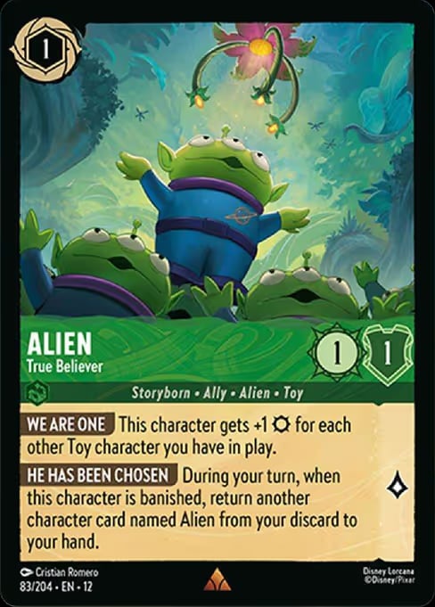 Alien - True Believer card art